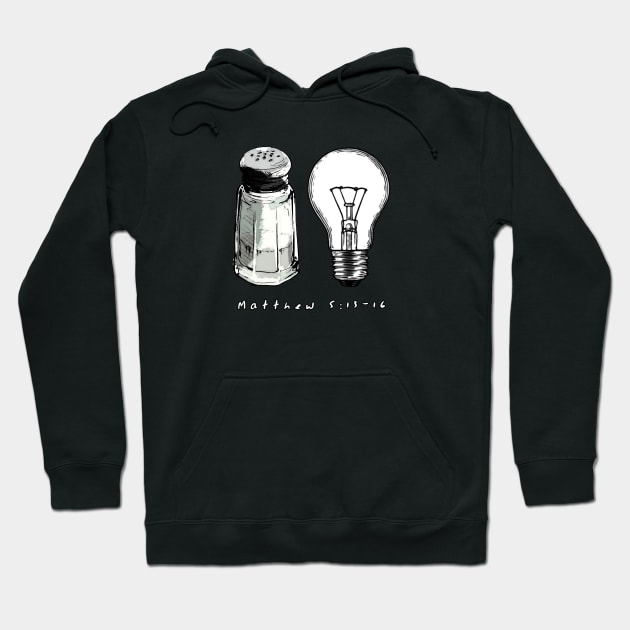 Salt and Light Hoodie by timlewis